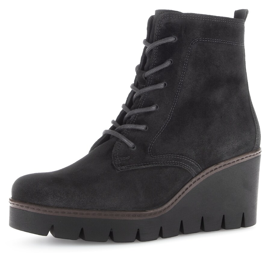 Ботильоны на шнуровке GABOR Lace-Up Ankle Boots, черный