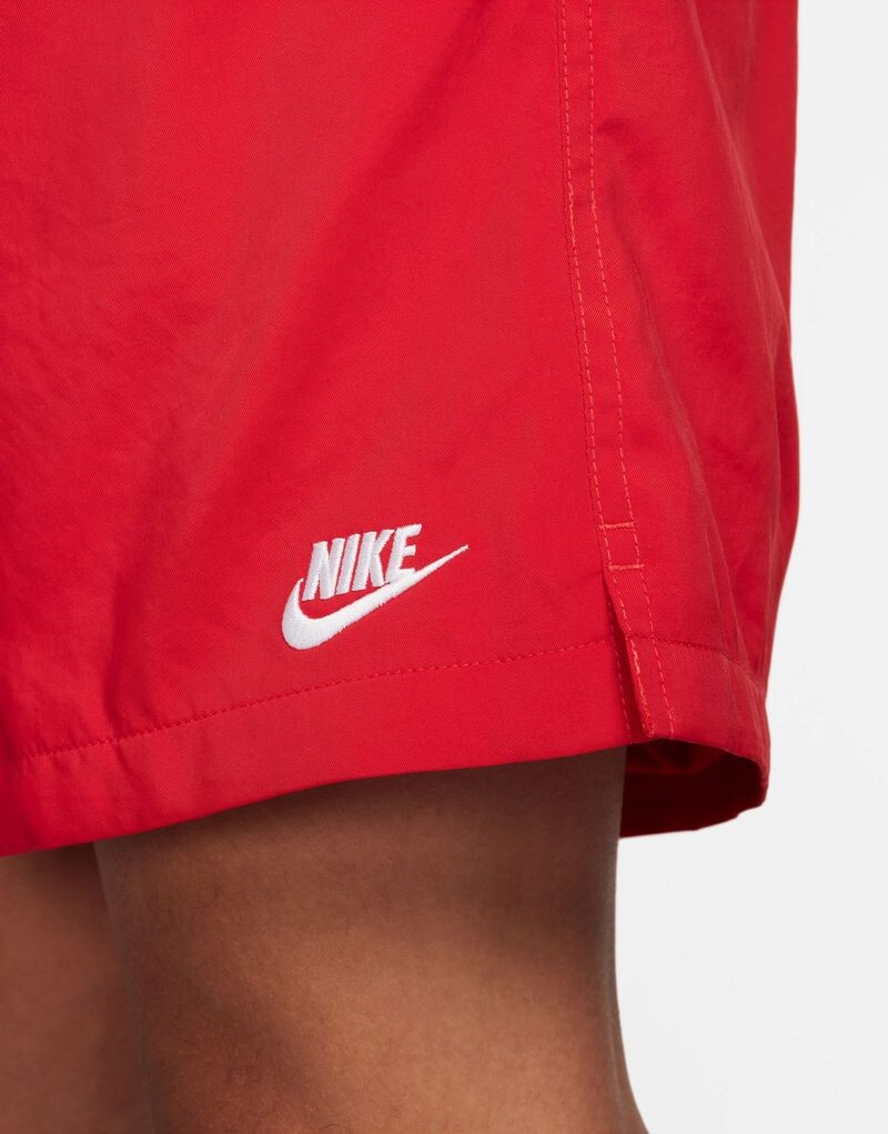 Красные шорты Nike Club — фото 3