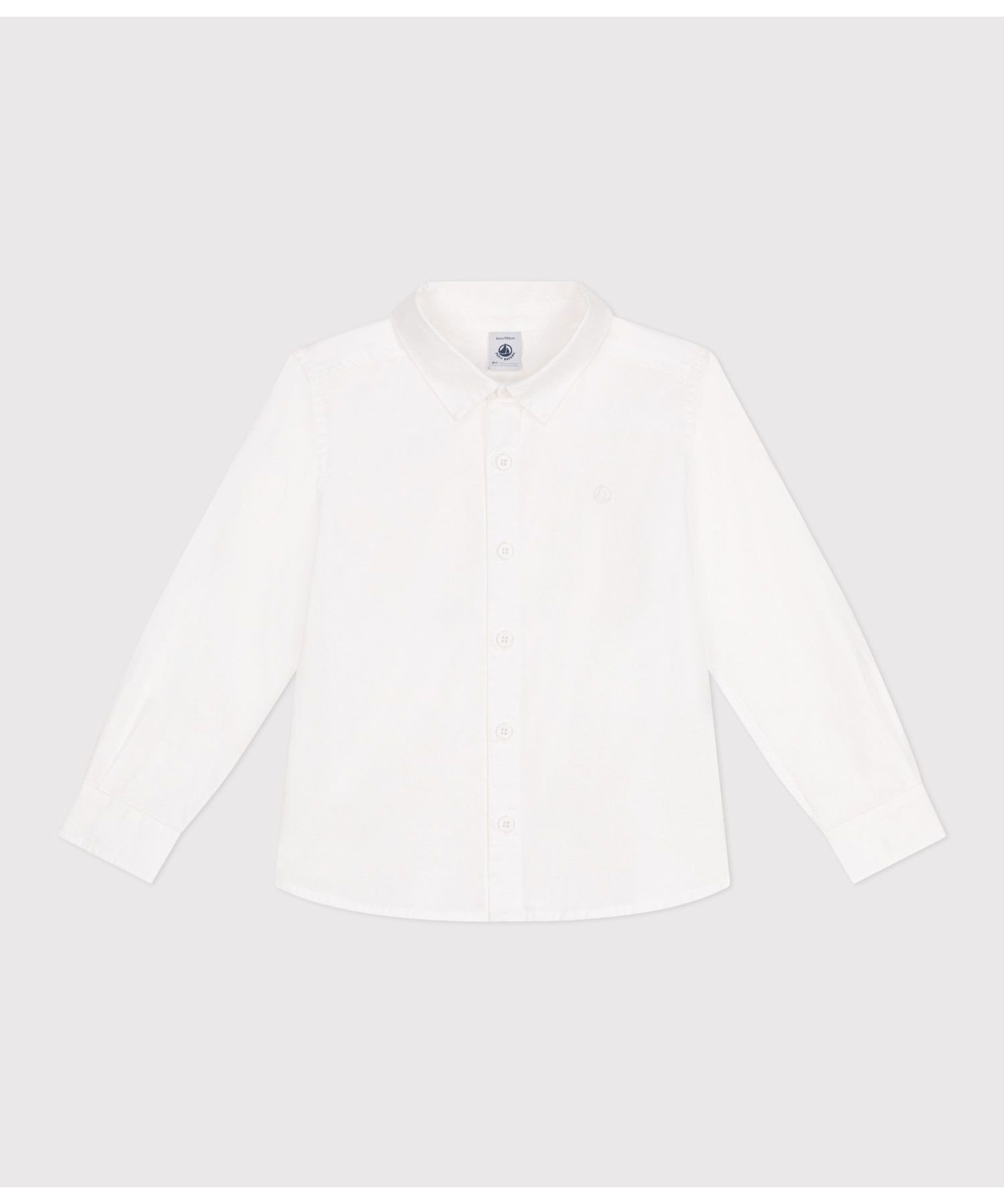 Рубашка PETIT BATEAU, White — фото 3