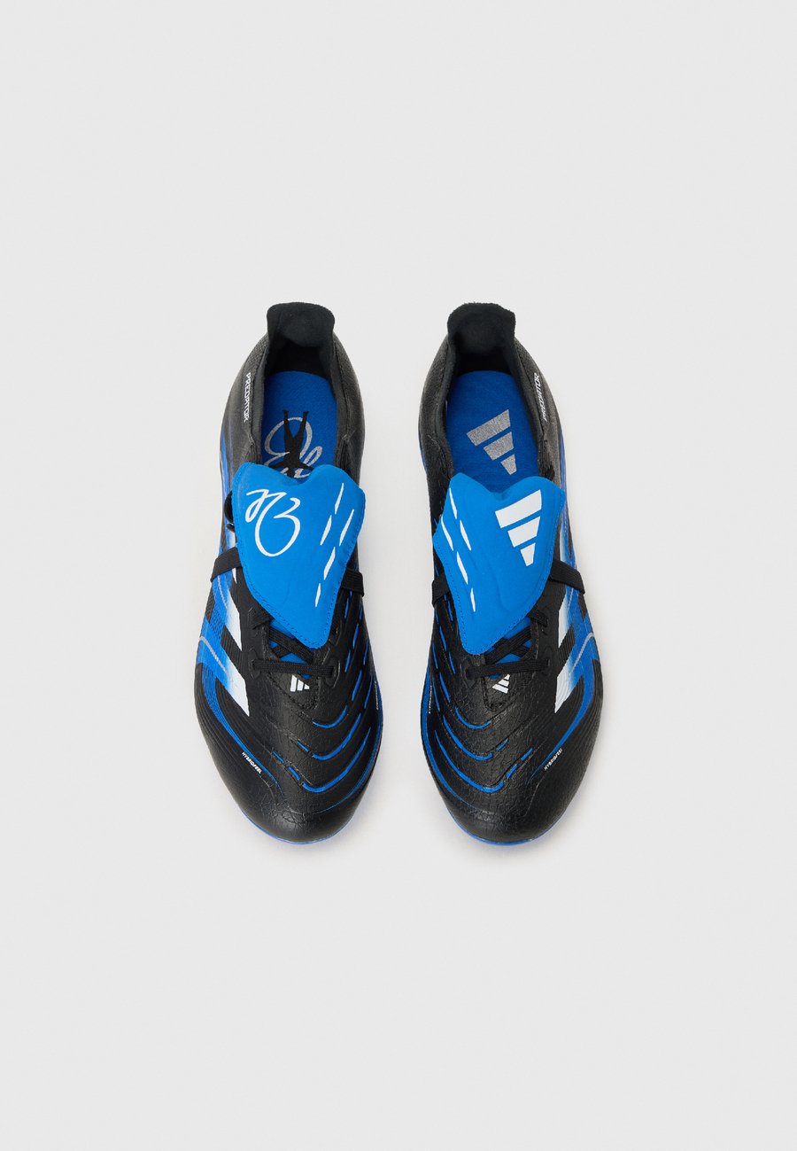 Кроссовки Adidas Performance PREDATOR LEAGUE FOLD-OVER TONGUE FIRM GROUND/MULTI GROUND FOOTBALL BOOTS, Core Black/White/Glory Blue/Black — фото 4