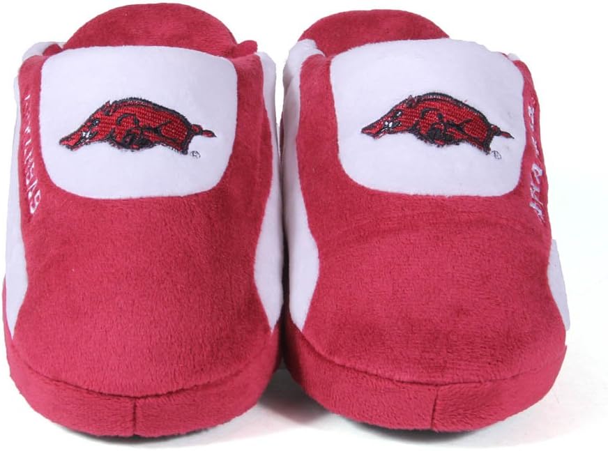 Тапочки Comfy Feet NCAA Low Pro Stripe Slip On, Arkansas Razorbacks — фото 2