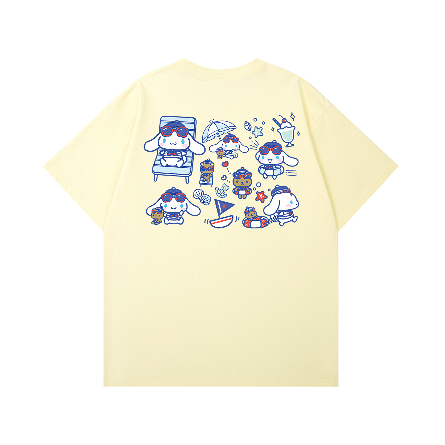 

Sanrio Футболка для собак Yugui Unisex белая, черная