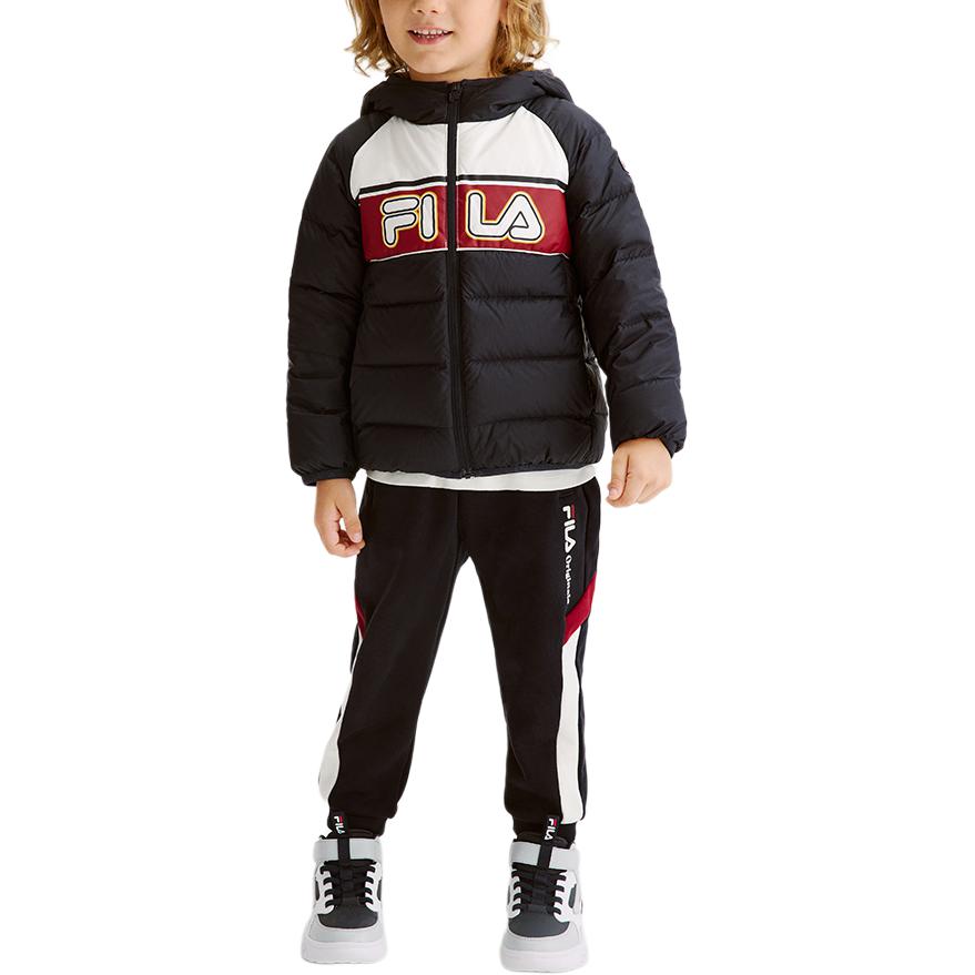 Детская зимняя куртка Pre school FILA KIDS, синий — фото 3