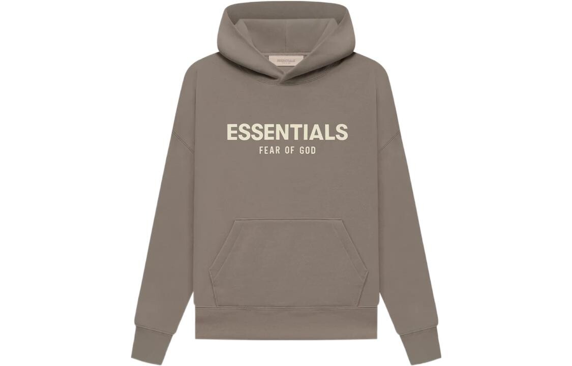 

Детская толстовка Fear Of God Essentials, серо-коричневый