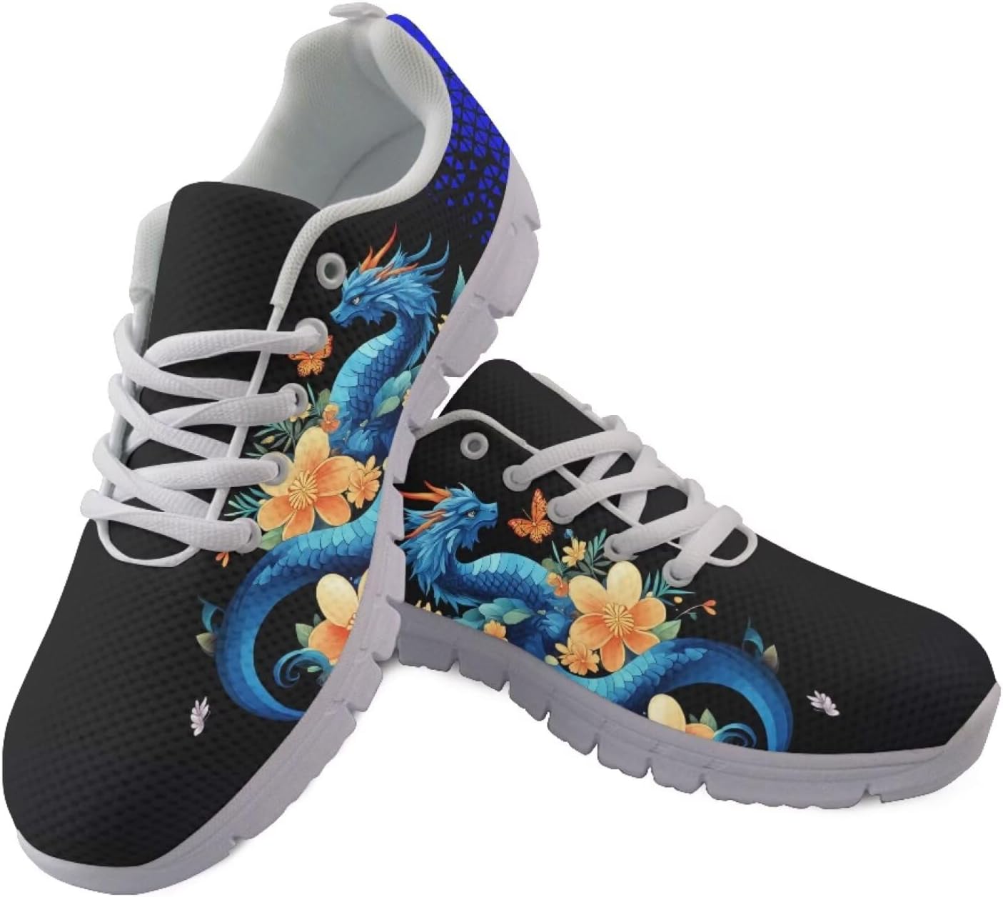 

Кроссовки Forchrinse для мужчин и женщин, дышащие, на шнуровке, повседневные сетчатые, противоскользящие, для тенниса и тренировок, синий