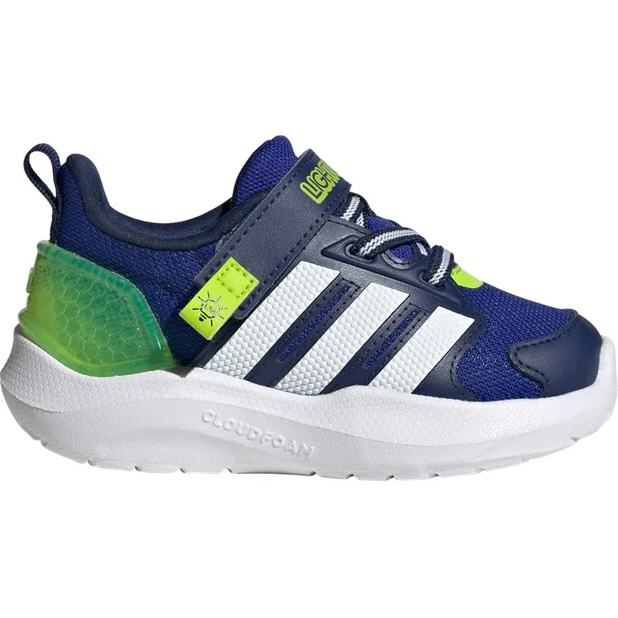 Детские кроссовки с LED-подсветкой Lightorama adidas, Сине-белый