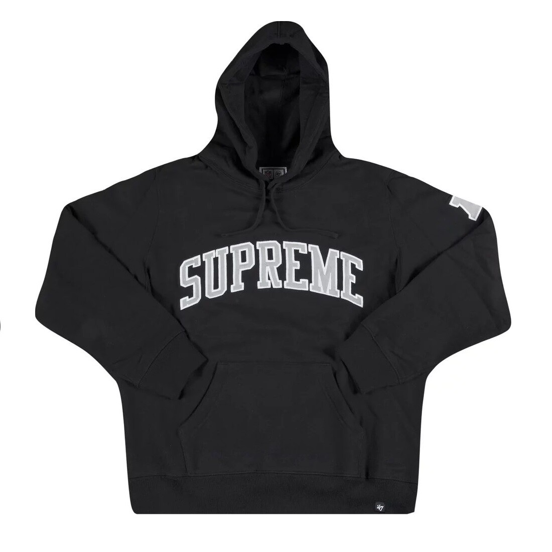 

Худи Supremex NFL Raiders '47, чёрный, Черный, Худи Supremex NFL Raiders '47, чёрный
