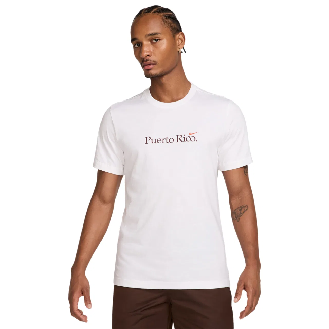 Футболка мужская PR Short Sleeve Crew Nike, белый