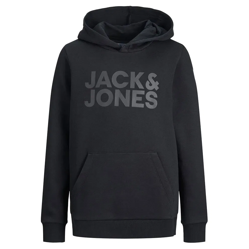 Худи Corp Logo Jack & Jones, черный — фото 3