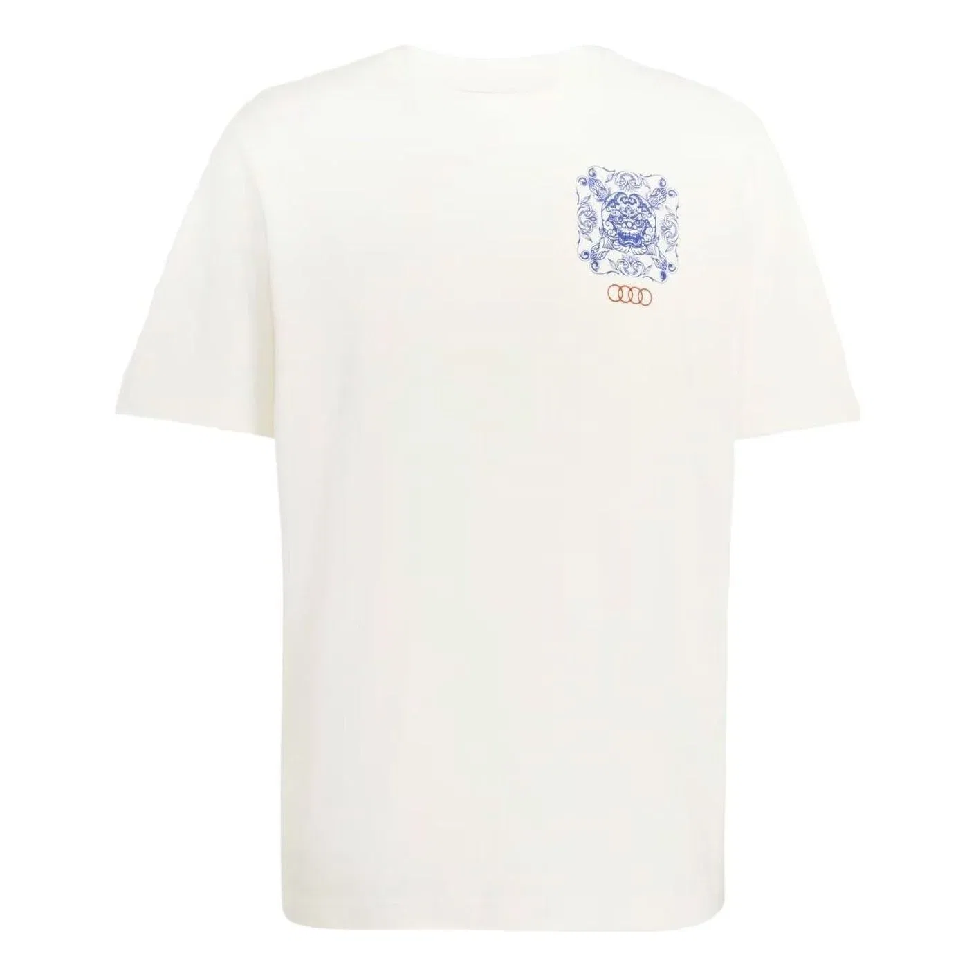 Мужская футболка Audi Revolut F1 Team Singapore T-Shirt Asia Sizing 'Off White' adidas, Off White