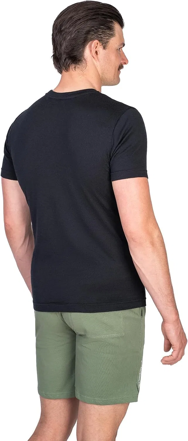 Мужская футболка Merino Wool Tee Shirt TOGA, Black — фото 2