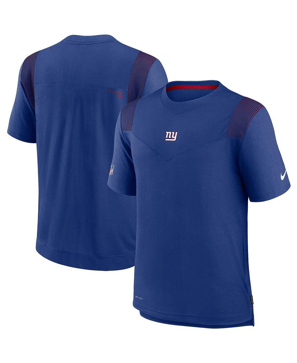 

Мужская футболка royal new york giants sideline player uv performance Nike