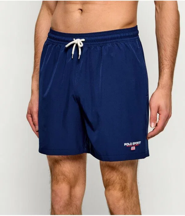 Мужские плавки с принтом Traveller Polo Ralph Lauren, Blu Marino