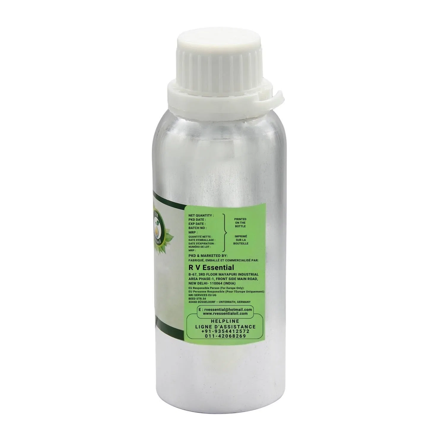 Масло для тела Aloe Vera Carrier Oil, R V Essential, 630 мл — фото 4