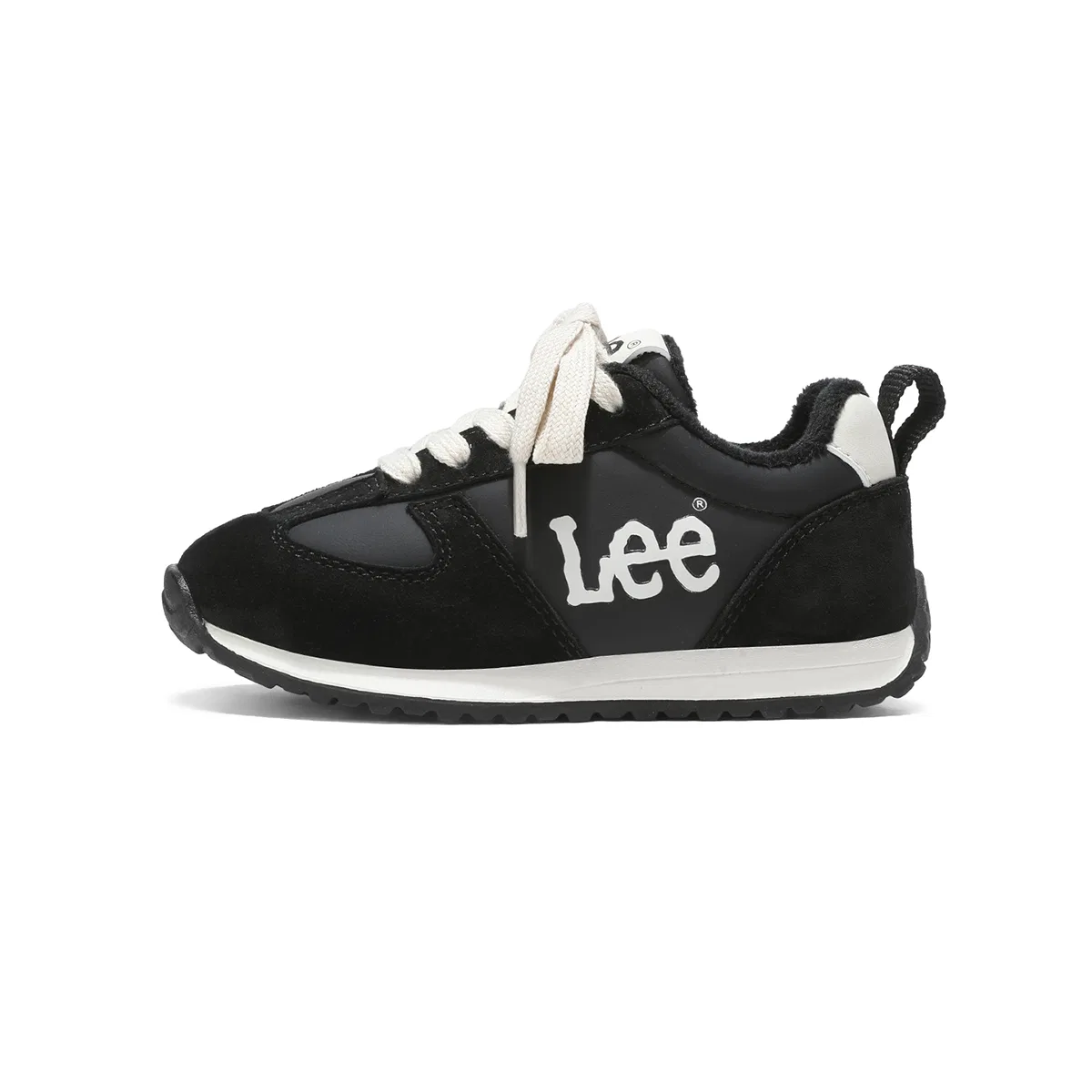 Детские кроссовки с утеплителем Lee, Black White