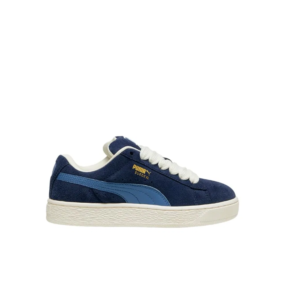 Детские кроссовки для мальчиков с замшевым верхом Suede Xl (Big Kid) PUMA, Navy Blue Horizon Club