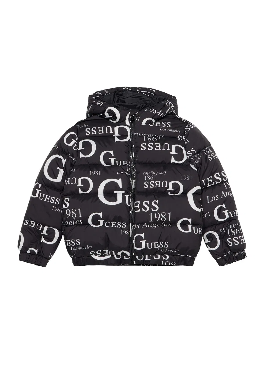 Куртка GUESS межсезонья черного цвета