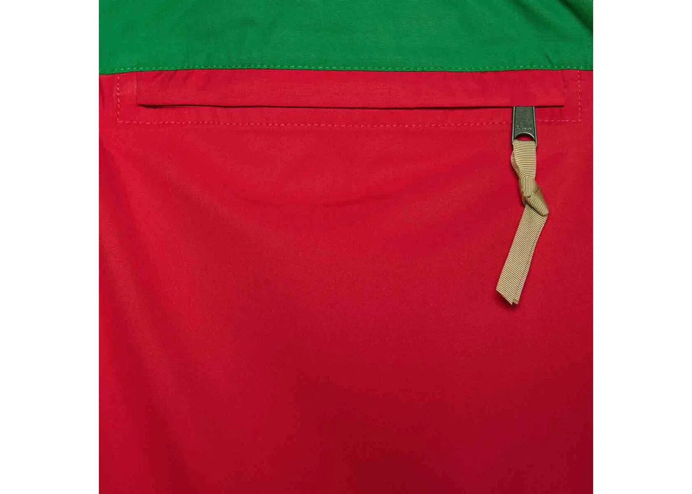 Мужские брюки с принтом Pant Gucci, Green/Red — фото 2