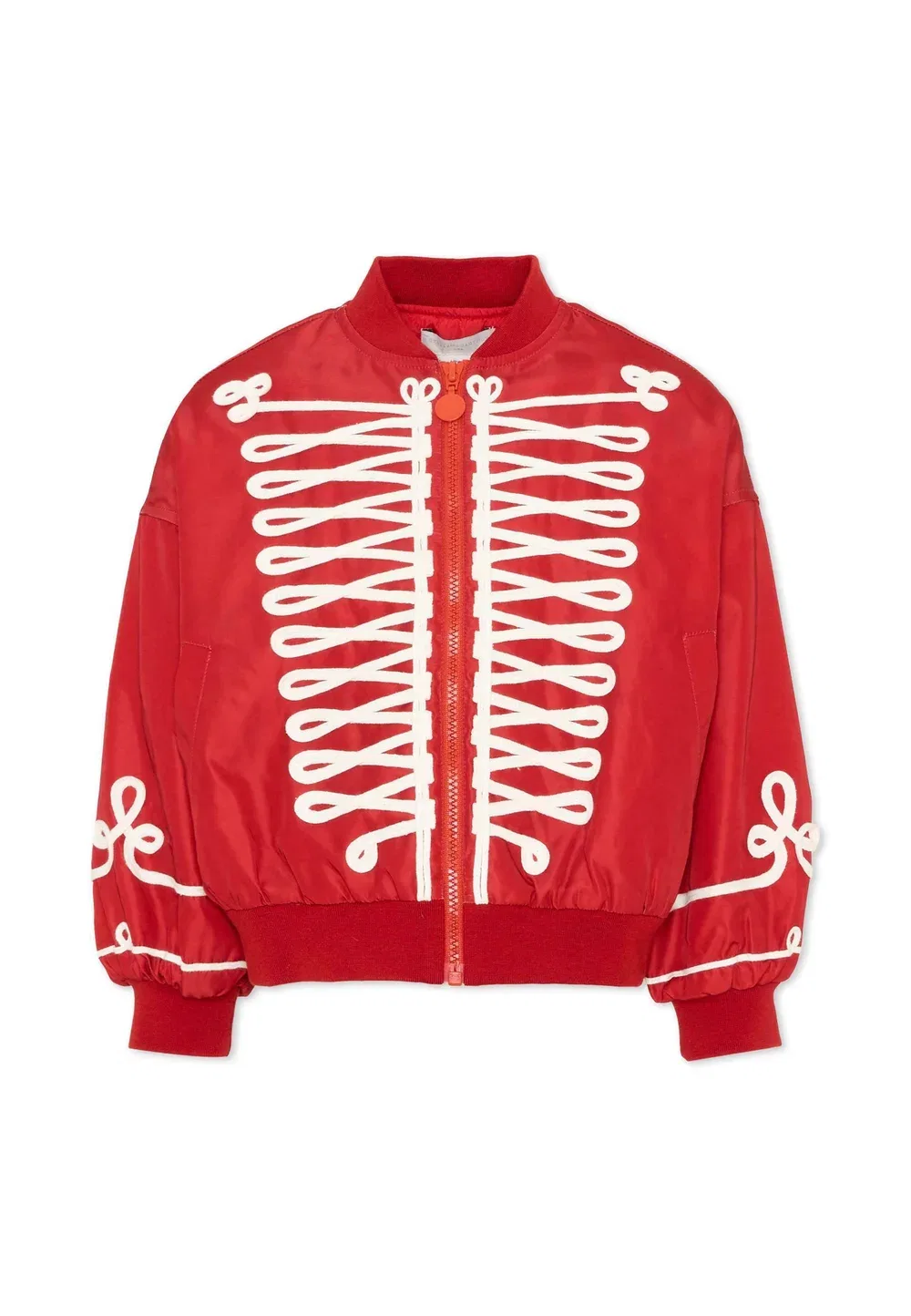 Бомбер Giubbotto - куртка-бомбер Stella Mccartney Kids, Red