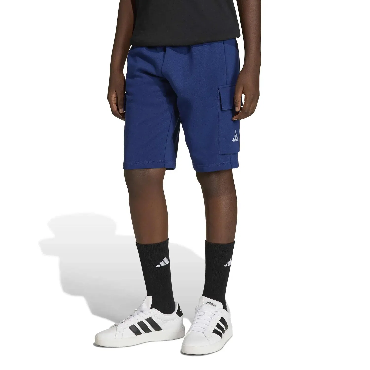 Детские карго-шорты с принтом Cargo Shorts Kind Adidas, Blau — фото 2