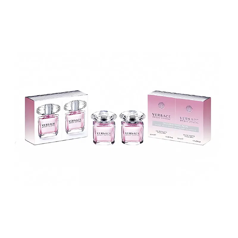 Женский набор парфюмерных наборов VERSACE, 30 мл x 2, Pink Radiant Crystal Diamond, VERSACE, Multicolor — фото 2