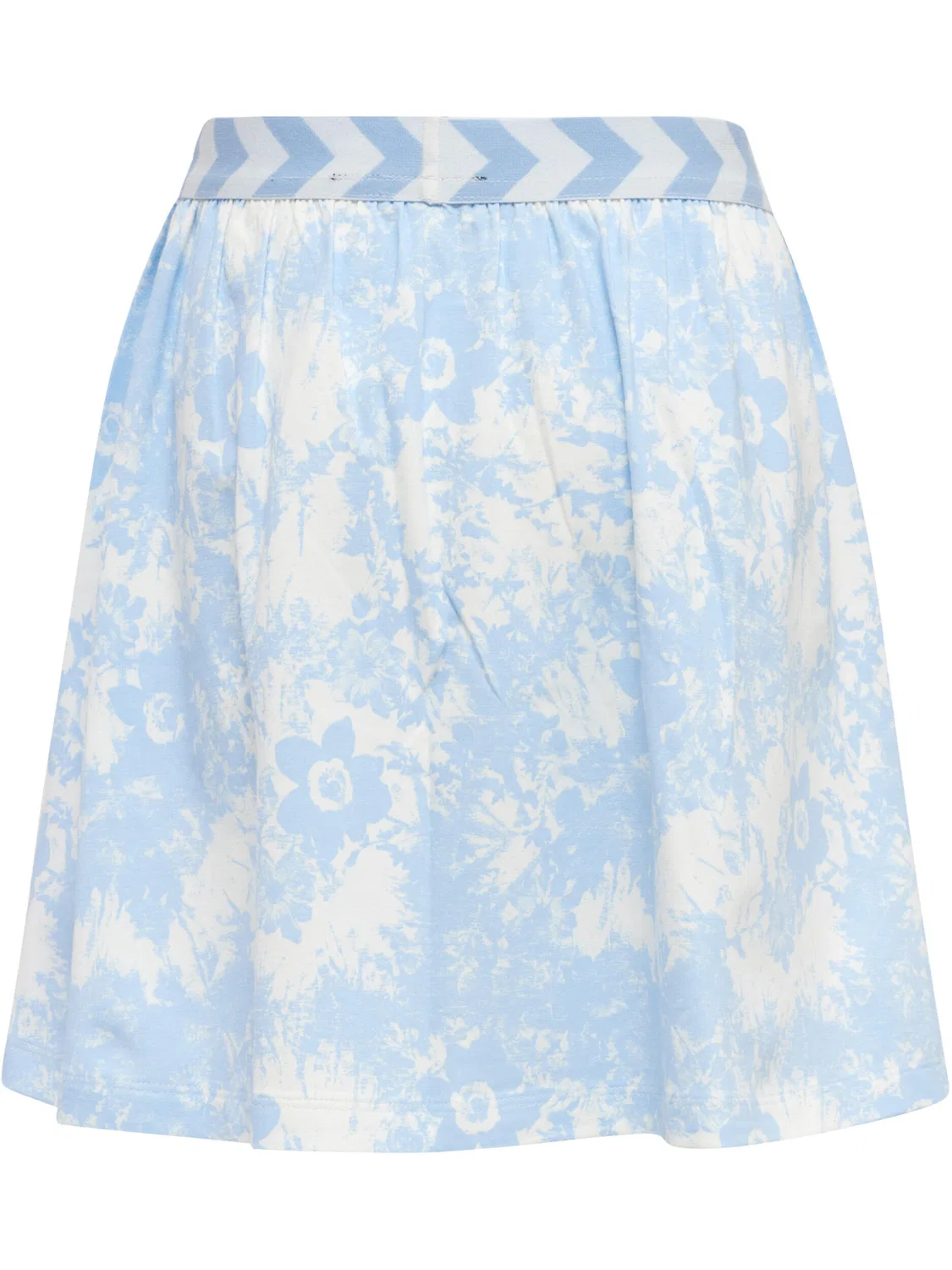 Детская юбка с цветочным принтом Hmlinez Hummel, Blau Hellblau Kornblumenblau — фото 2