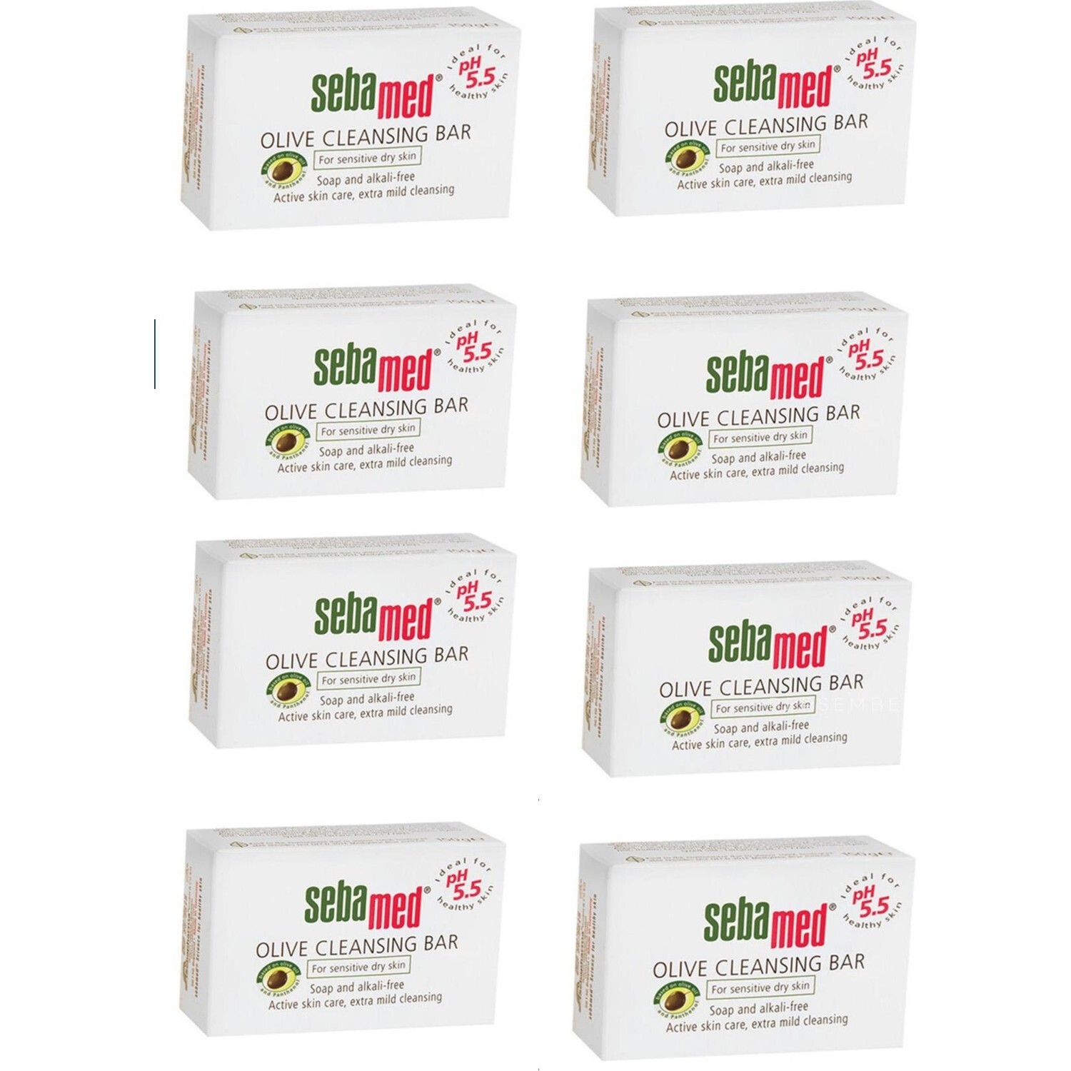 

Мыло Sebamed Compact с оливковым маслом, 8 штук