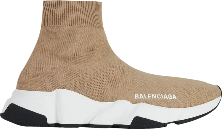 Кроссовки Balenciaga Wmns Speed Sneaker Beige, коричневый
