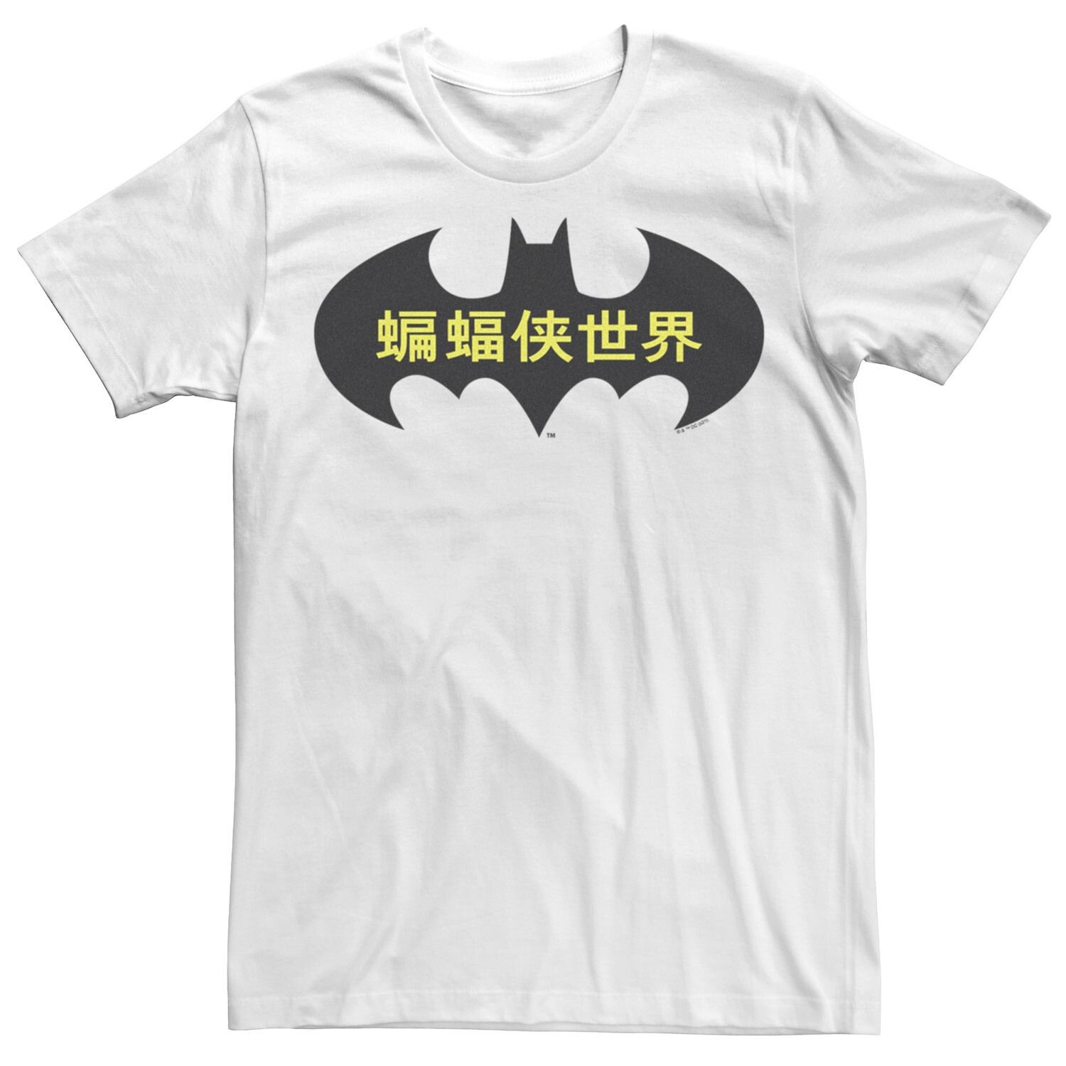 

Мужская футболка с логотипом Batman: The World Cina Bat Licensed Character