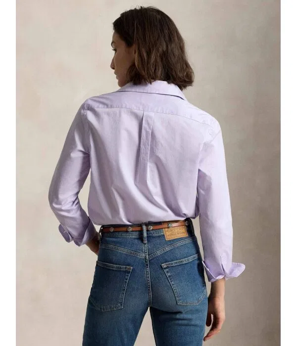 Женская рубашка с длинным рукавом Polo Ralph Lauren, Lavanda — фото 3
