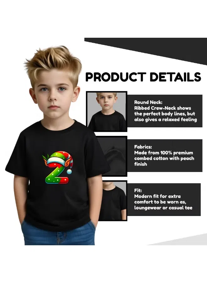 Футболка с принтом алфавита для мальчиков Printshop4Me, зеленый — фото 4