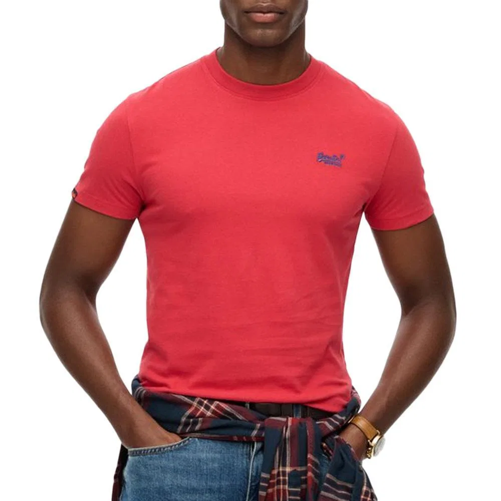 Мужская хлопковая футболка Superdry, ROT