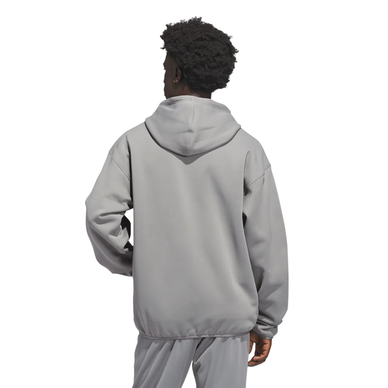 Мужская толстовка на молнии Crazy Warm Adidas, цвет Grey/Black — фото 2