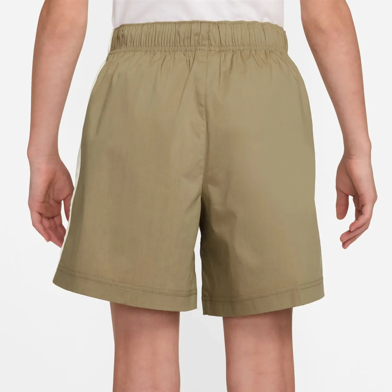 Детские шорты для мальчиков из спортивной ткани Sportswear Woven Nike, Beige — фото 2