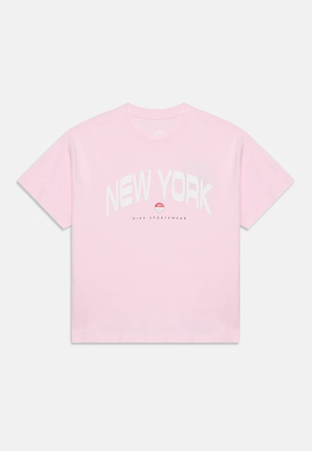 Футболка свободного кроя с принтом Nike Sportswear, Pink Foam — фото 3