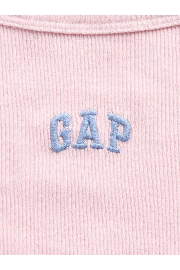 Детский топ для девочек с принтом Gap, Pink-004 — фото 2