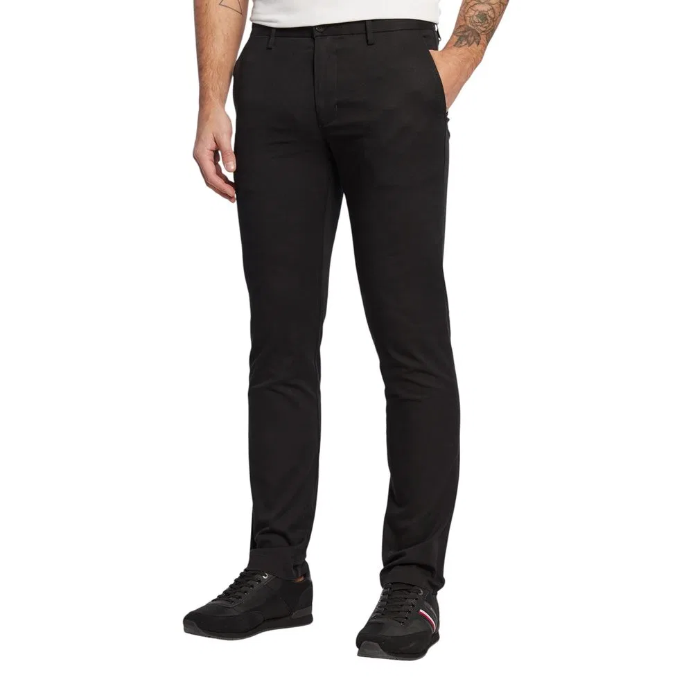 Мужские брюки-скинни из переработанного хлопка BLEECKER 1985 PIMA Tommy Hilfiger, Black