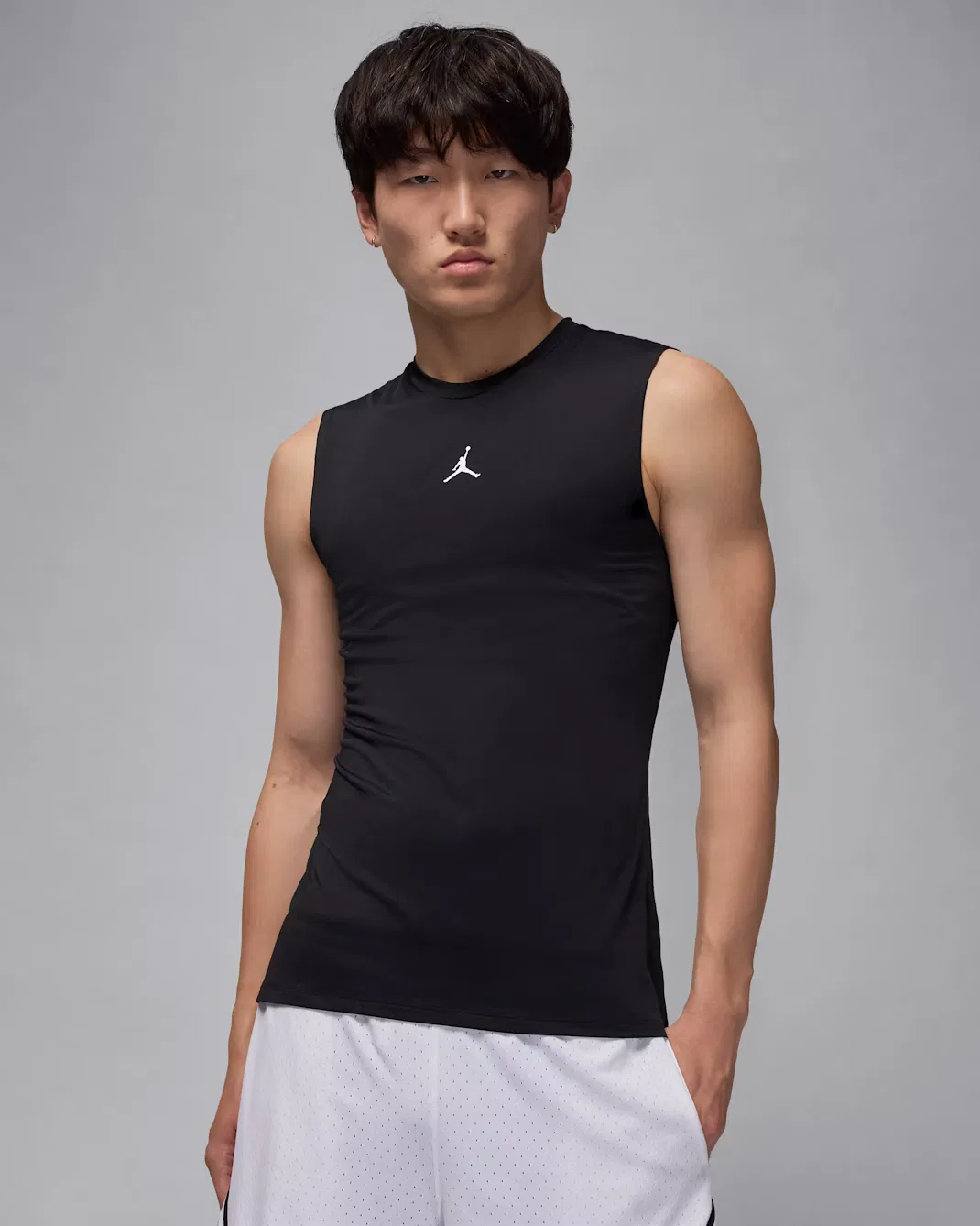 Мужская майка-безрукавка Dri-FIT Jordan Sport, Black/White
