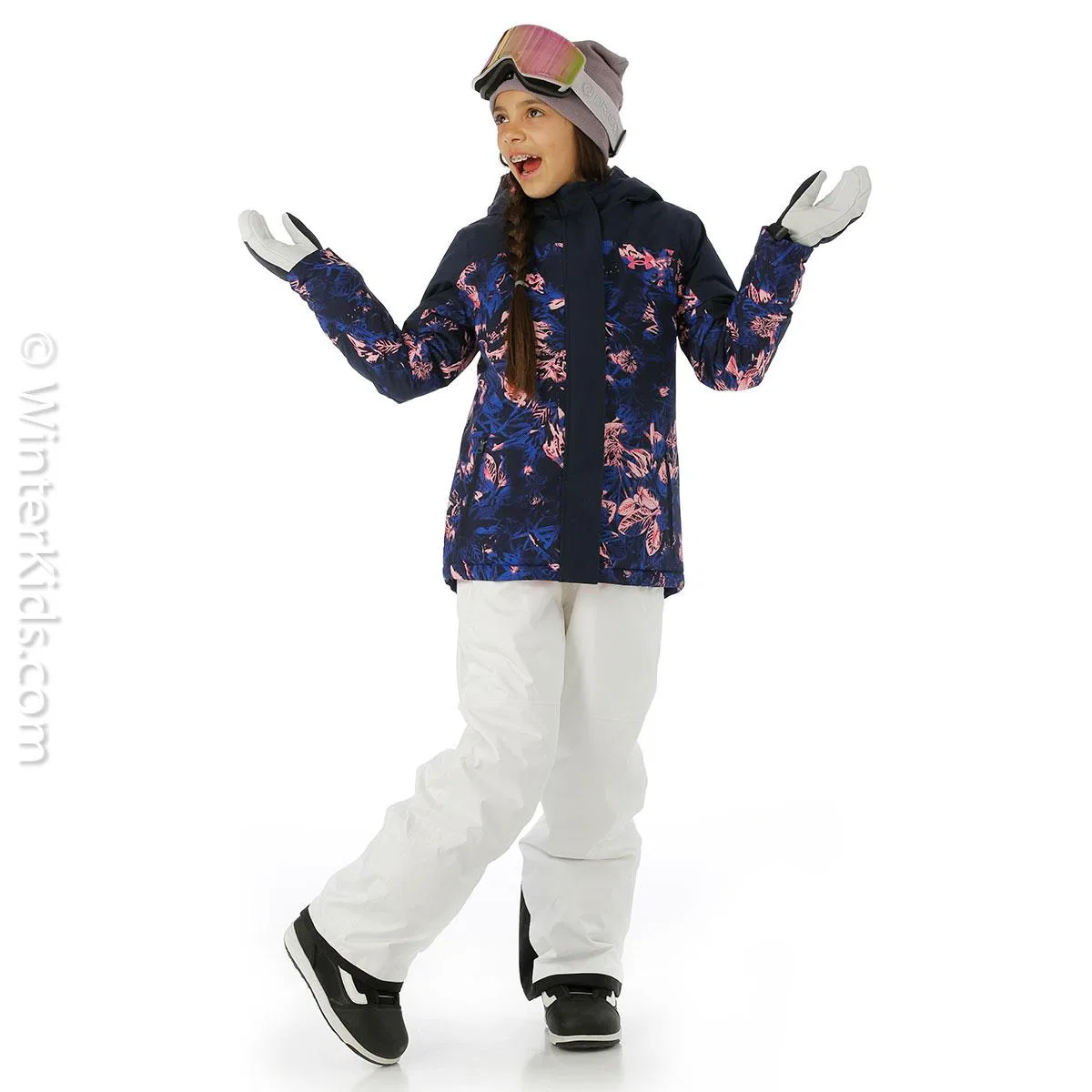 Куртка для девочек Treetop с утеплителем, Under Armour, Midnight Navy — фото 2