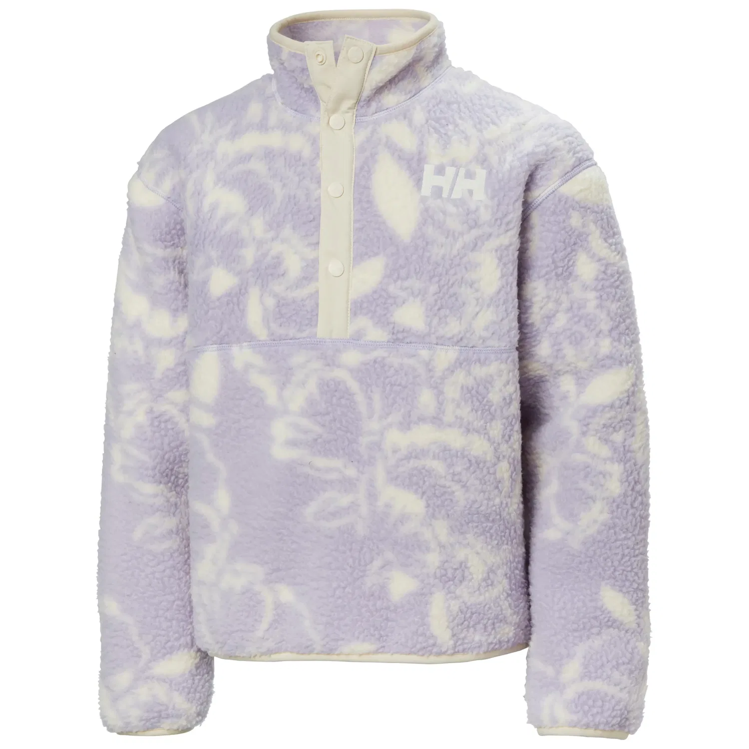 Детское флисовое пальто с пуговицами Frosty Pile Sweater Helly Hansen, Lilac White