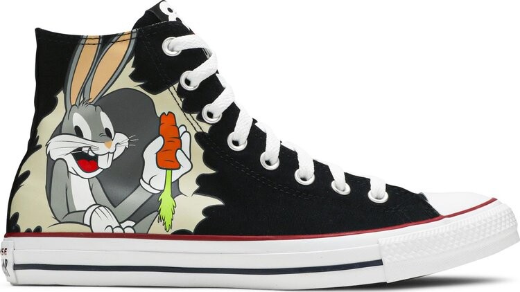 

Кроссовки Converse Looney Tunes x Chuck Taylor All Star High 80th Anniversary - Bugs Bunnys Mischief, черный