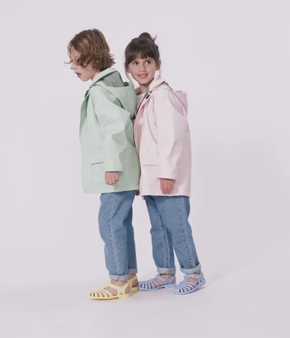Детская куртка с капюшоном без рукавов PETIT BATEAU, Light Pink — фото 2