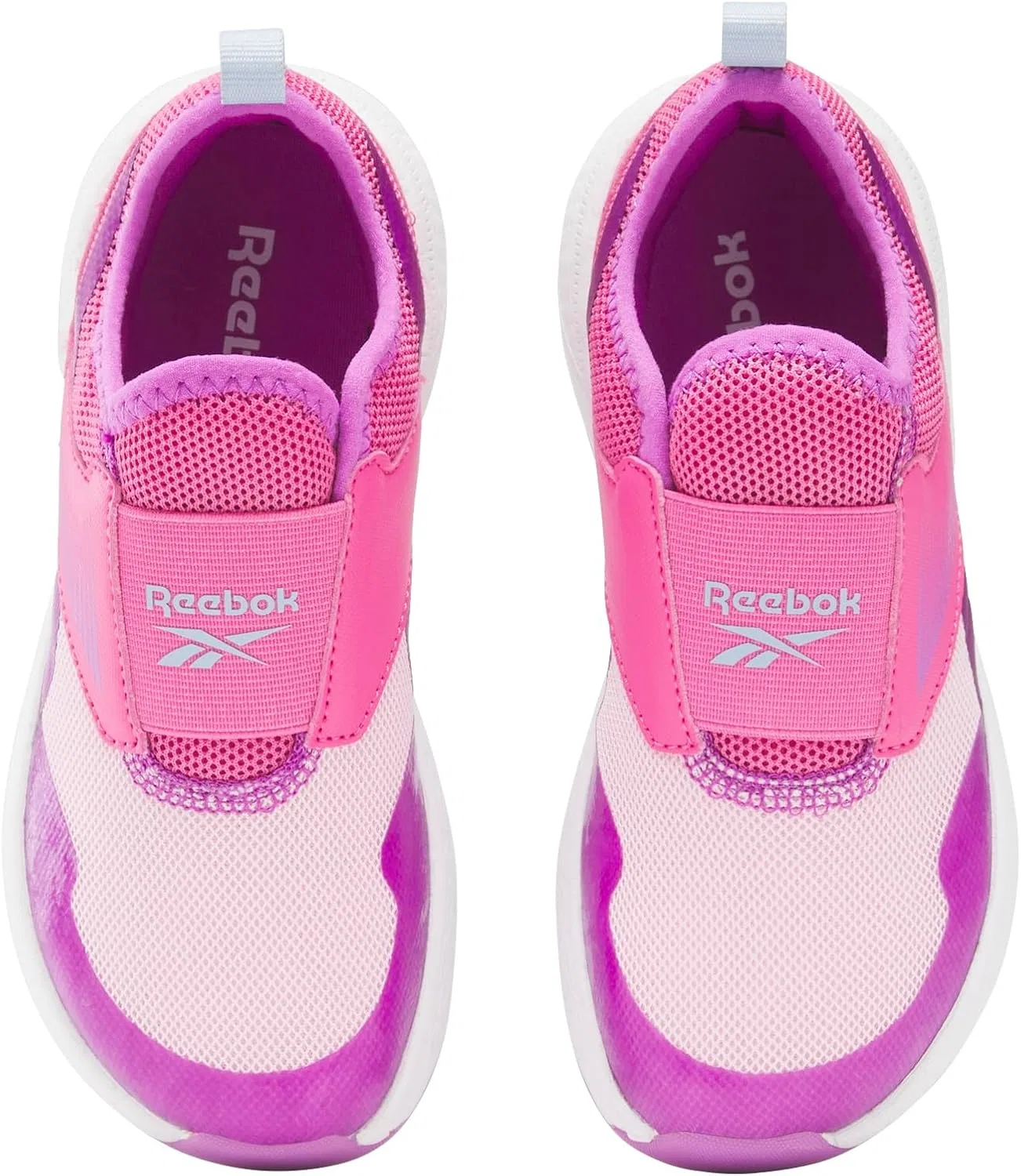 Детские кроссовки для девочек Zig Dynamica 5 Reebok, Barelygrey/Digital Gleam/Twilightpurple — фото 4