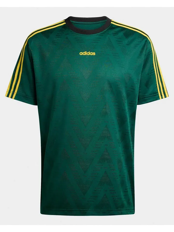 Рубашка зеленая Adidas, зеленый — фото 3