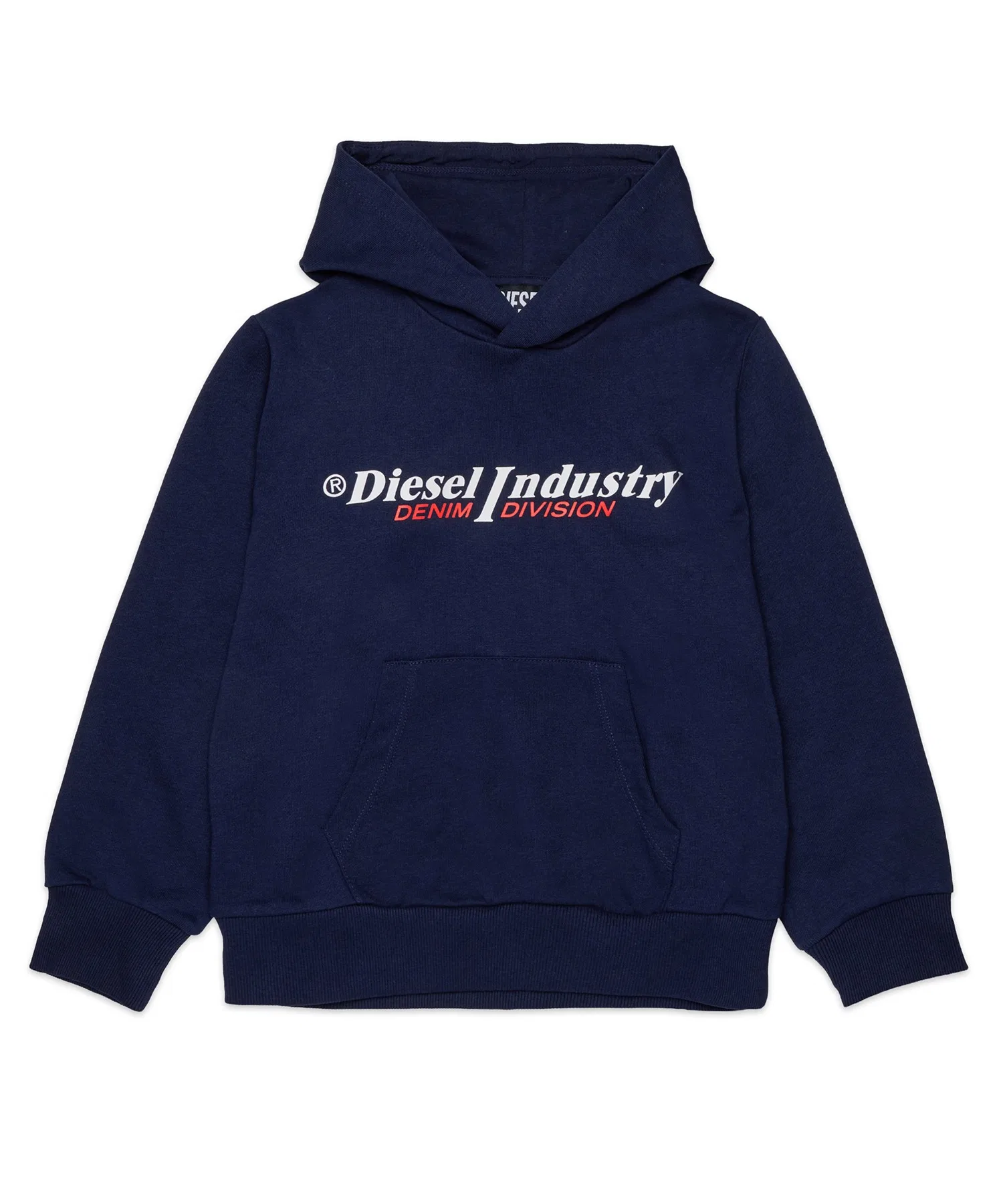Детская и подростковая толстовка с логотипом бренда DIESEL
