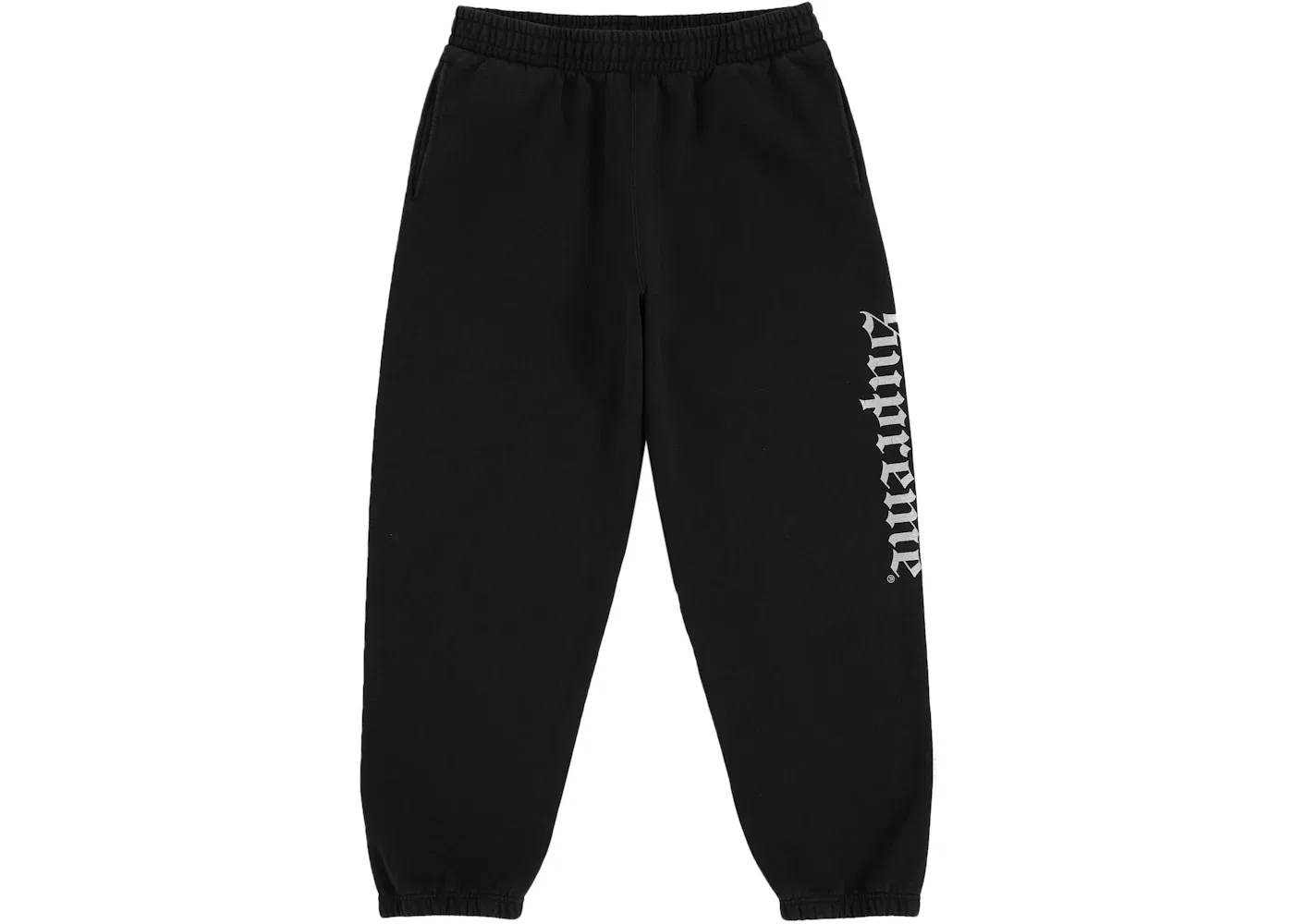 Мужские спортивные штаны с эффектом состаренности Sweatpant Supreme, Black