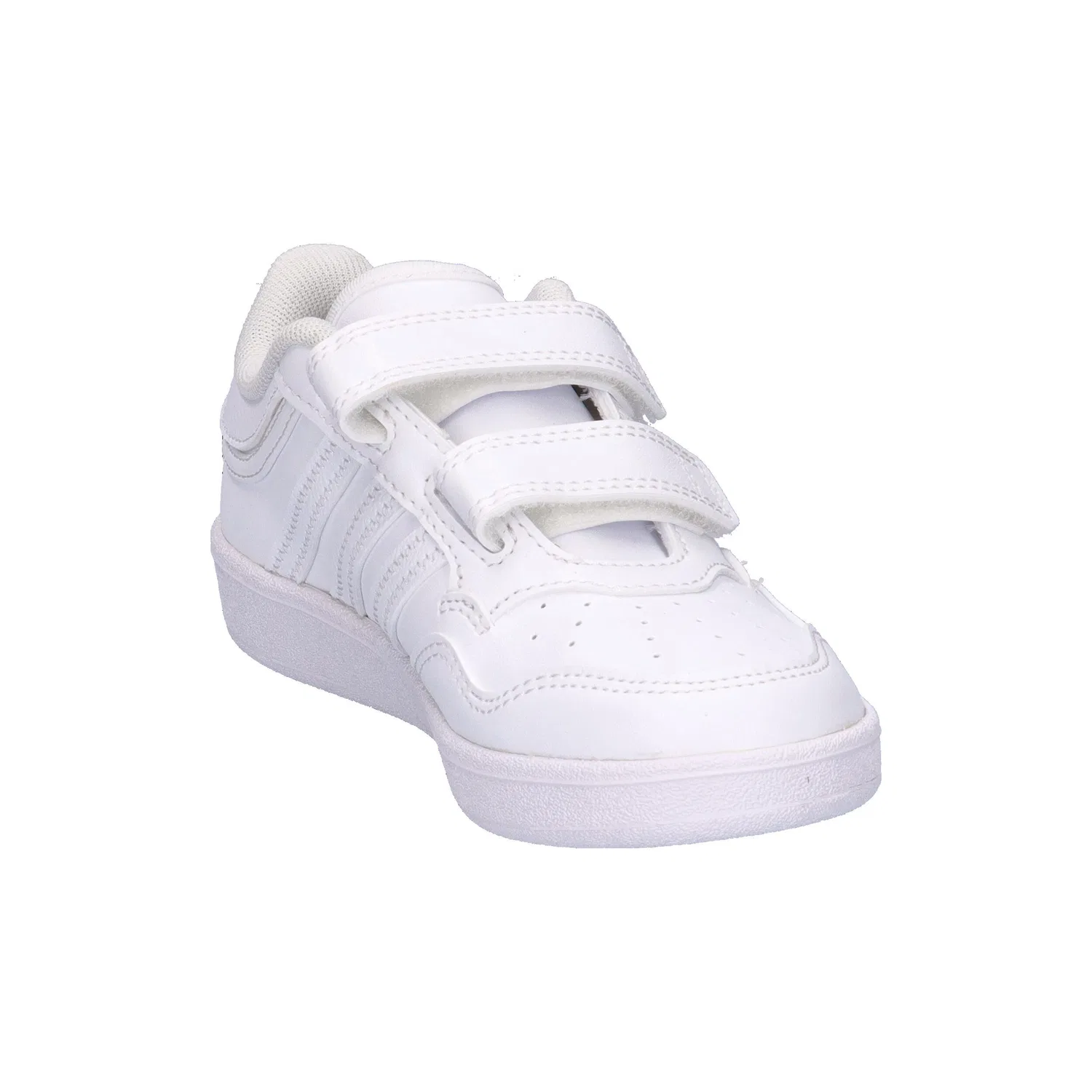Детские кроссовки на липучках HOOPS 4.0 Adidas, Weiss — фото 2