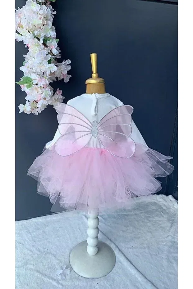 Детский комплект для девочек с пайетками Petite Ponpon Baby, Pink