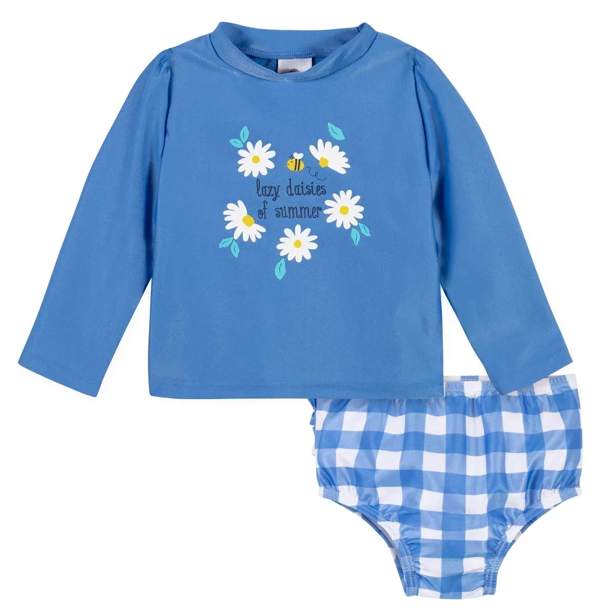 Детский комплект для плавания с длинным рукавом Gerber, Darling Daisy
