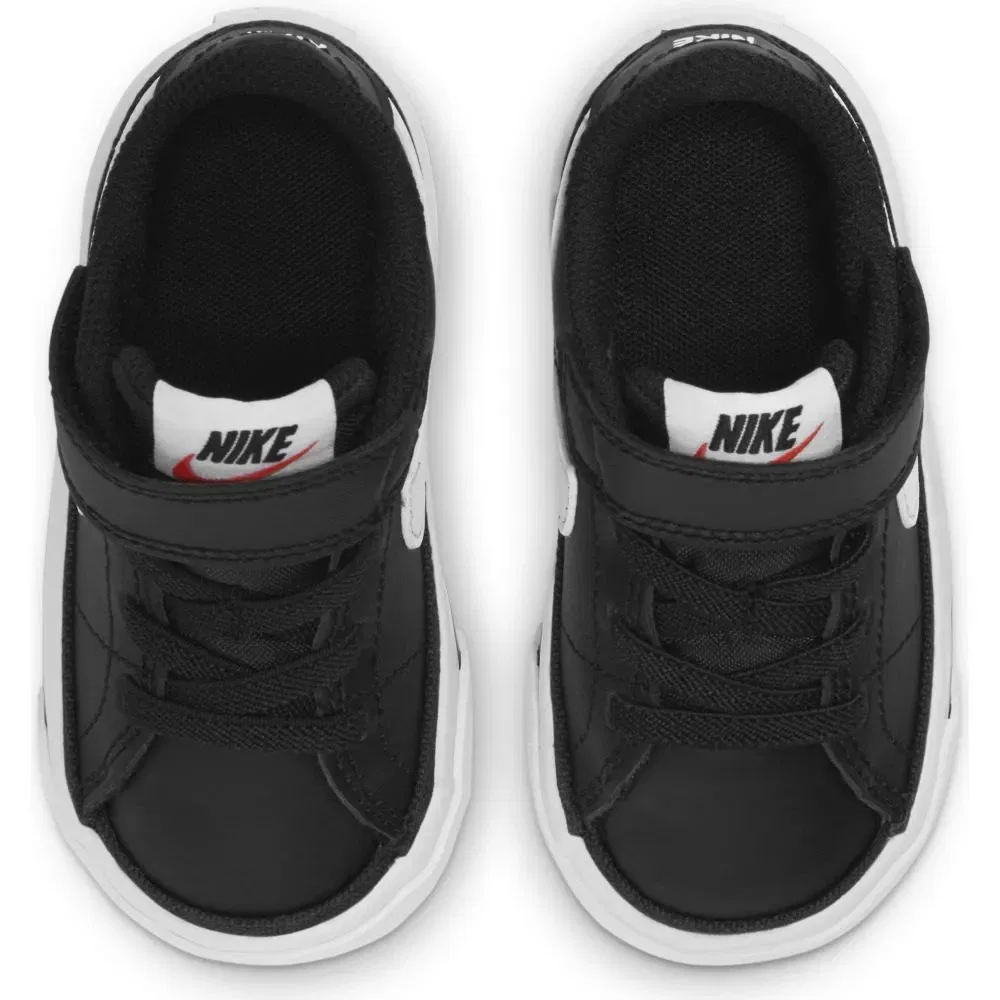 Детские кроссовки для девочек с классическим теннисным стилем Nike Court Legacy Nike, Black — фото 4